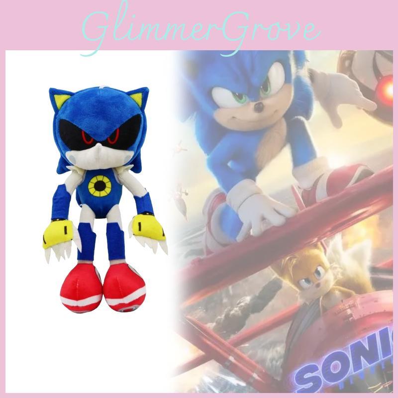Sonic The Hedgehog Plüschtier mit superweichem Kurzflor für Kinder Geschenk
