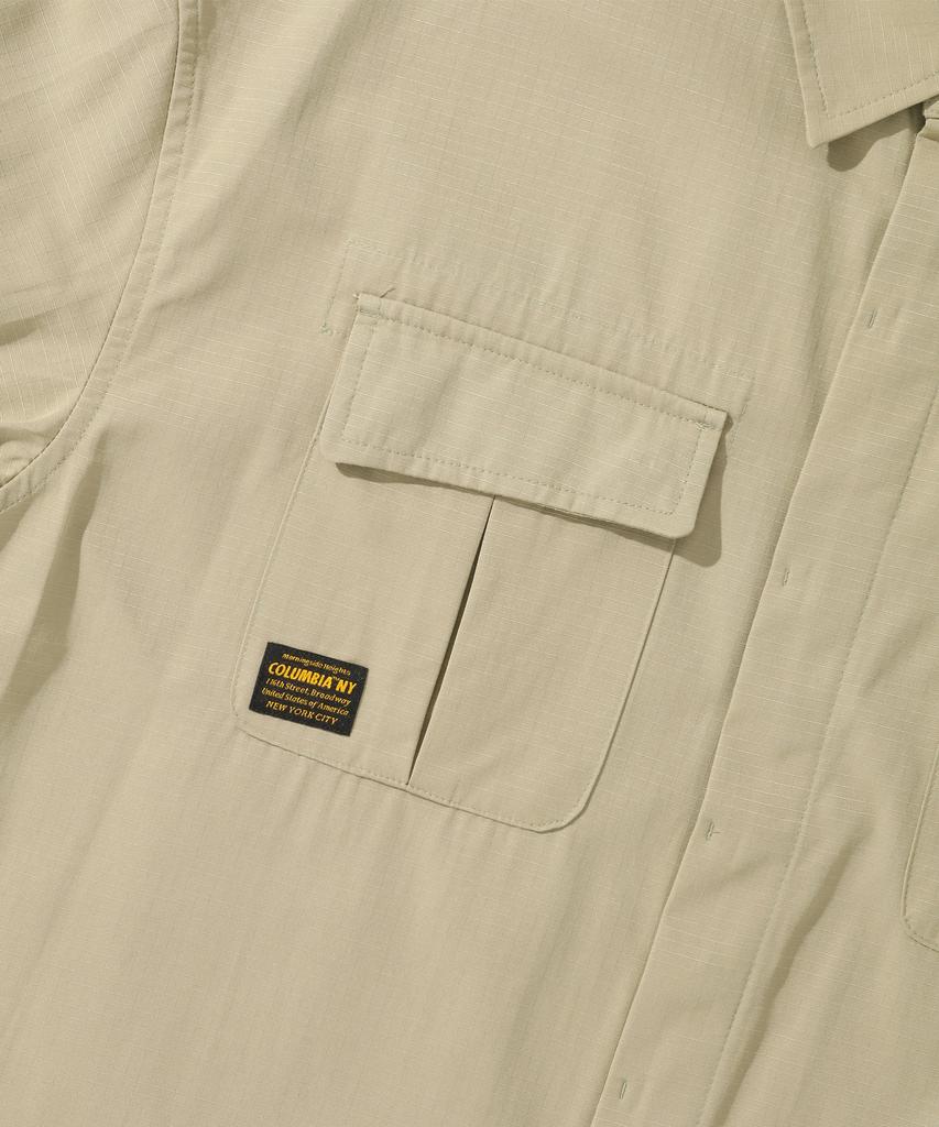 COLUMBIA UNIVERSITY M-Label Pocket Uniform L/S Shirts Heritage Beige