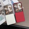 Plain Leather Lychee Patterned Case For Moto Razr 60 Ultra Razr60 Motorola razr 50 Ultra razr+  Camera protect Cover