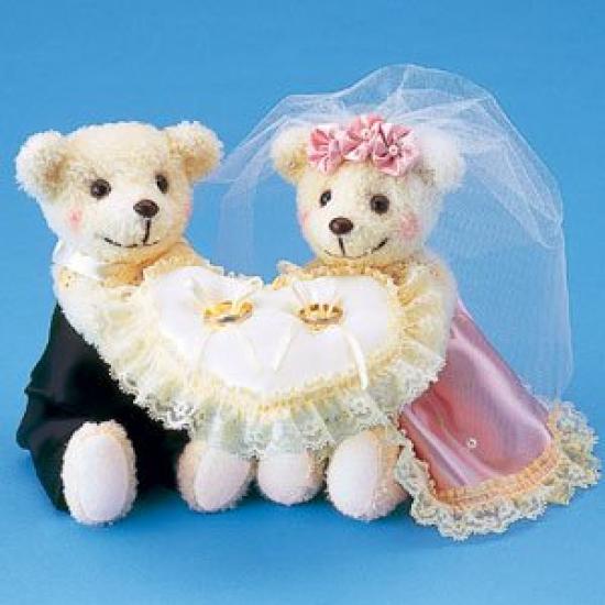 

Takagi Fiber Panami Подушка для колец Медведь Розовая RP-2 розовый