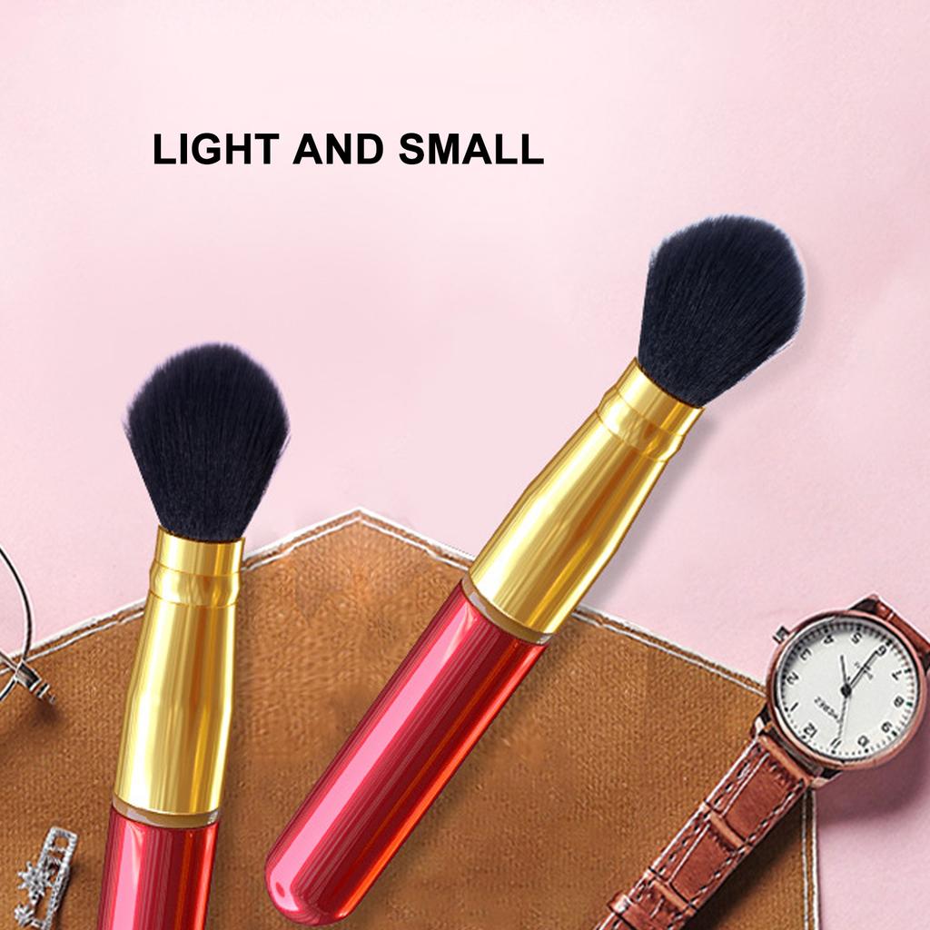 Electronic Makeup Brush Massaging Soft Portable Waterproof Adjustable Cosmetic Brush for Home Travel