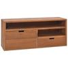 Day and Night - Day and Night Solid Teak Wood TV Cabinet 90x30x40 Cm