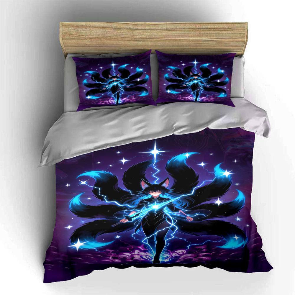 Dark Fox Character Design. Bedding Sets Duvet Cover Sets Duvet Covers Pillowcases(1 * Duvet Cover 2 * Pillowcases Without Duvet Insert)