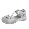 2025 Summer Hollow Ugly Cute Mary Jane Dad Shoes Women's 4CM Platform Strap Roman Bag Head Sports Sandals