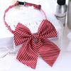 Korean Style Bowknot Neckties Stripe School Students Neckties Sweet JK Uniform Bow Ties  Hotel
