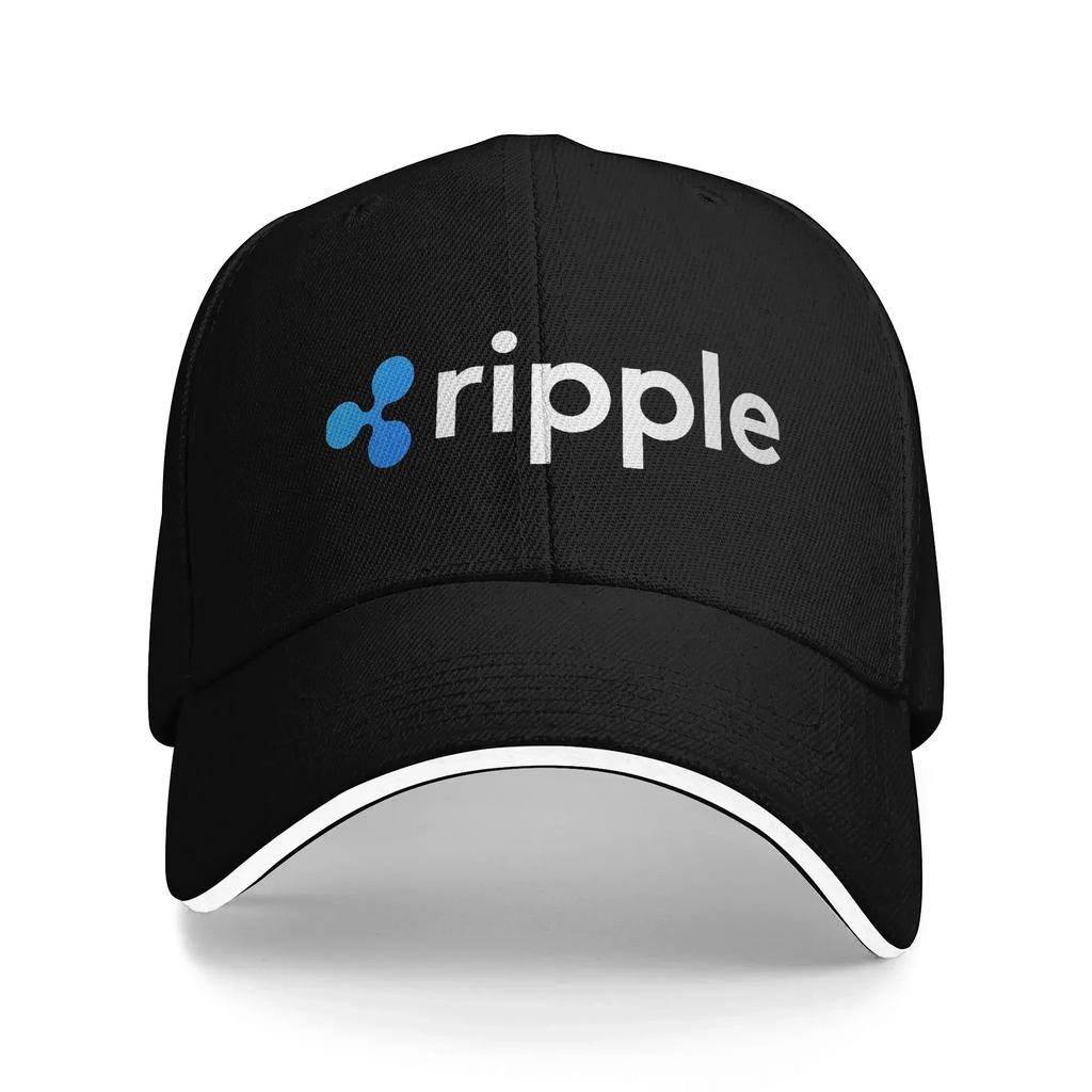 NEUE Ripple XRP LOGO Baseballkappe Kryptowährung Sonnenhut Neu im Hut Neuer Hut Damen Golfbekleidung Herren