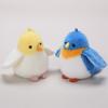 Collection Cartoon Birds Plush Toys Fluffy Animal Birds Bag Pendant  Backpack Decoration