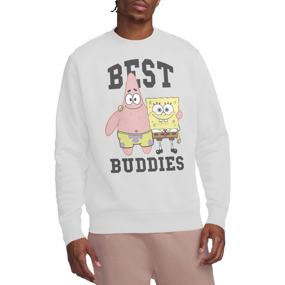 Unisex mikina pro dospělé s nejlepšími kamarády SpongeBob SquarePants Patrick Star