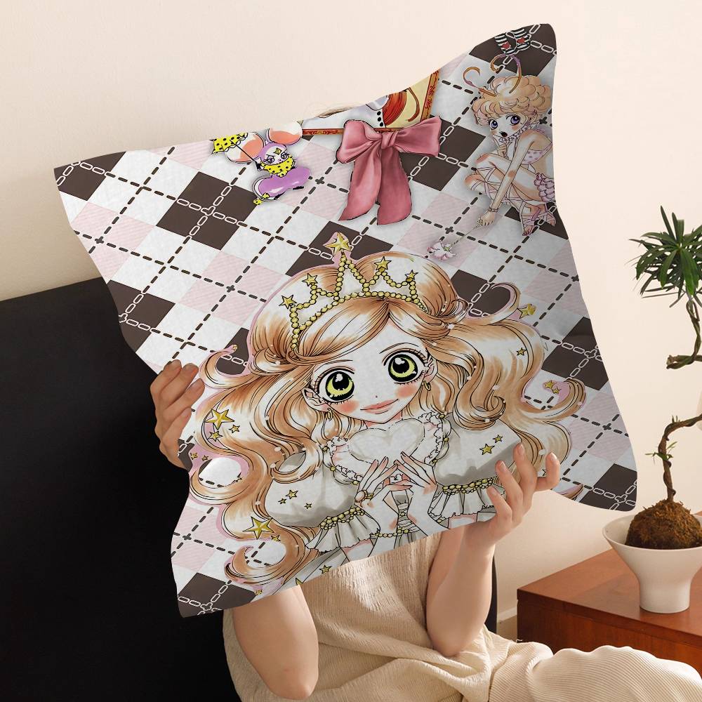 

Anime Sugar Sugar Rune Decorative Room Aesthetics Pillow Case Home Decor Bedroom Sofa Bed Couch Pillow Cover 45x45 30cmx30cm