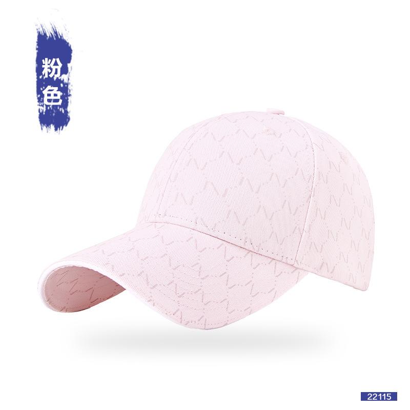 Baseball Cap Women's Premium Cotton Versatile Sunscreen Shade Hard Top Cap