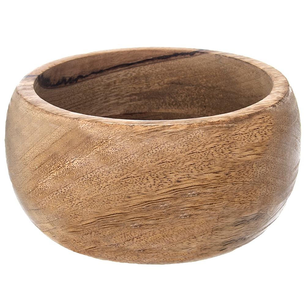 Miska Drewniana Miseczka Do Serwowania Sałatek Przekąsek Potraw 450 Ml