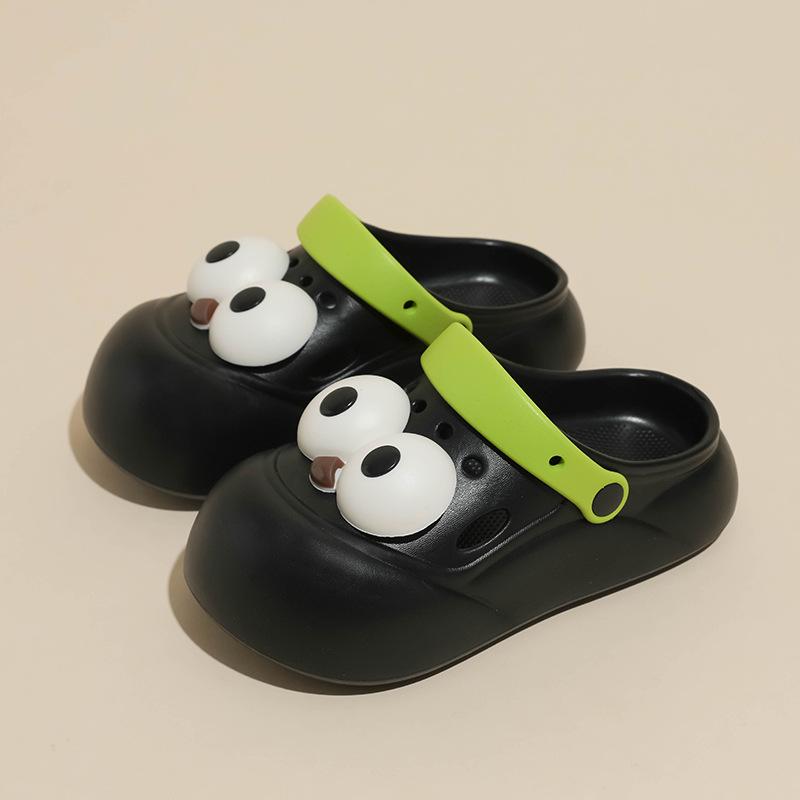 

Милые модные женские тапочки на мягкой подошве 40 чёрный