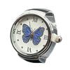 Ring Watch Fashion Square Ring Shape Watch Personality Creative Retro Style Ring Electronic Watch