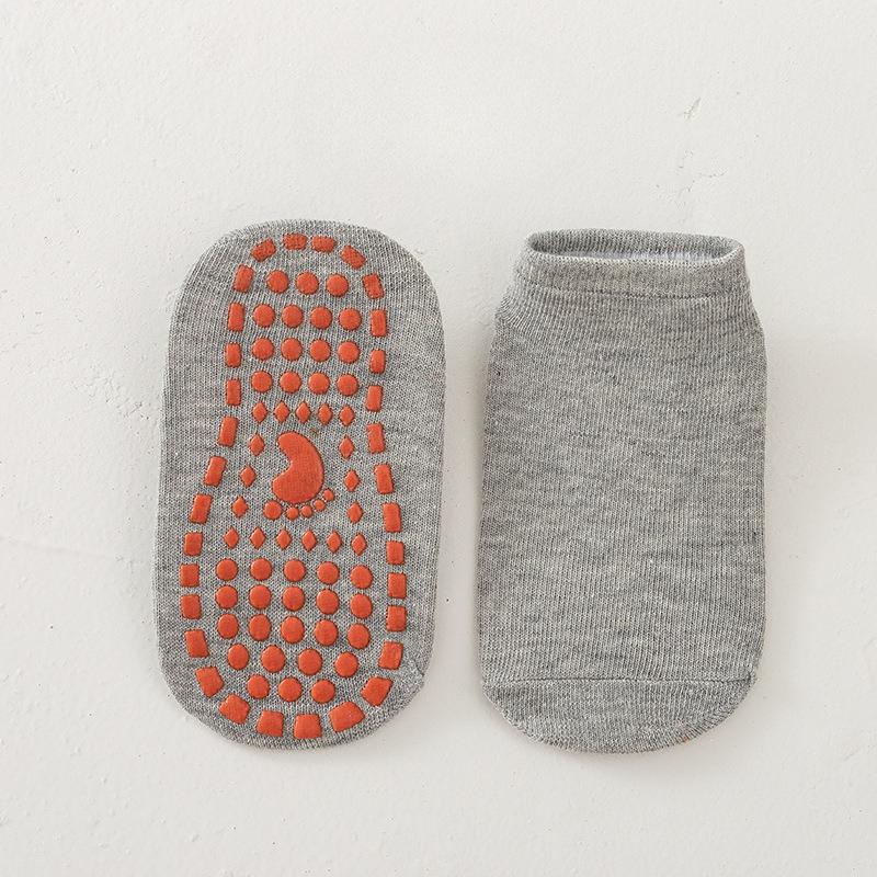 Men and Women Spring and Autumn Silicone Glue Non Slip Trampoline Sports Floor Socks