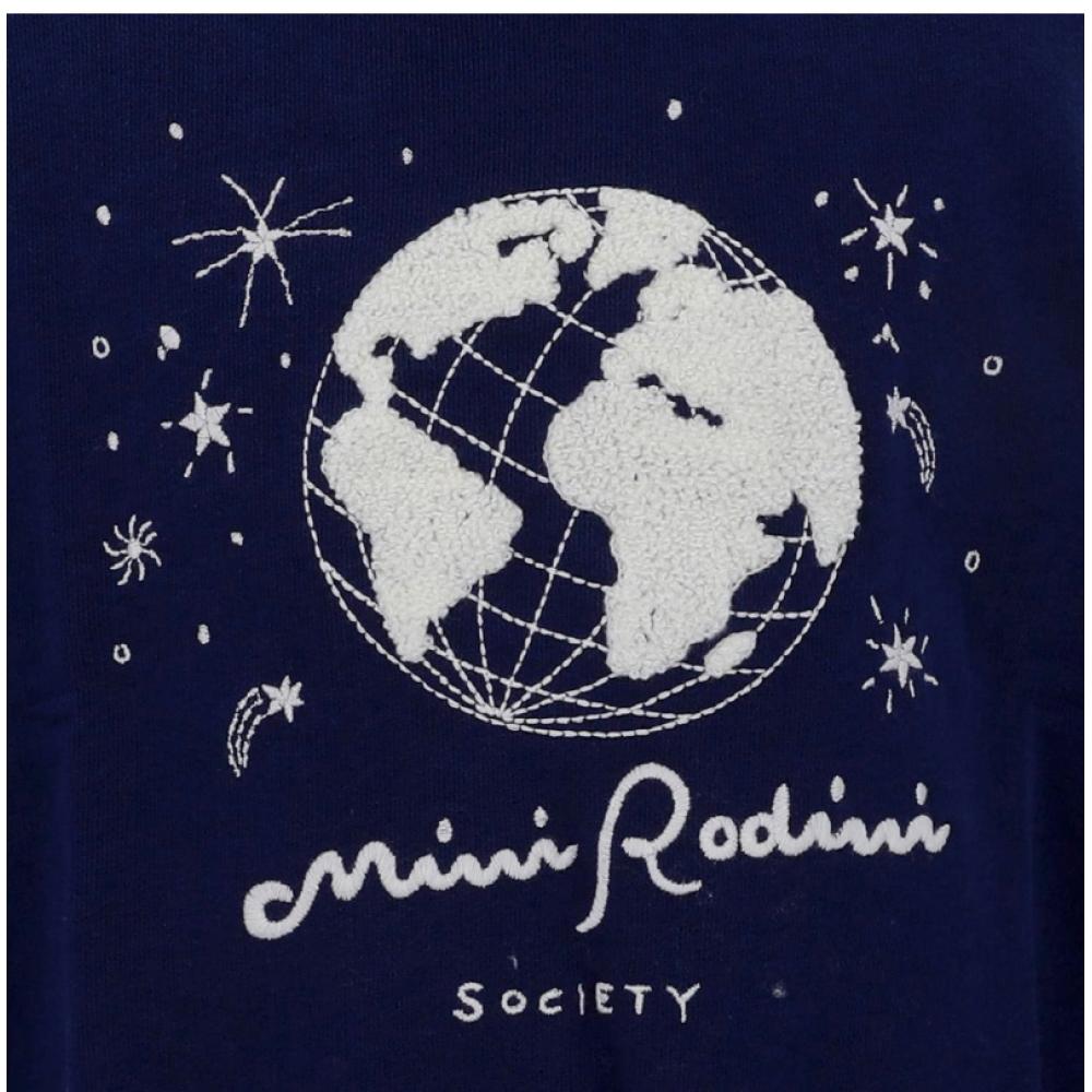 Mini Rodini 2472011860  Society Emb Collar SweatShirt  Society Collar Children S SweatShirt