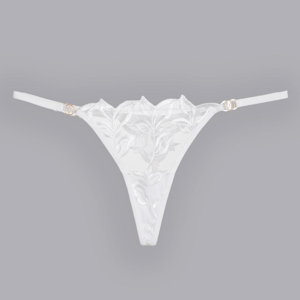 Women's Sexy Lace Bra and Panty Set, Embroidered, Anti-Sag, for Big Breasts