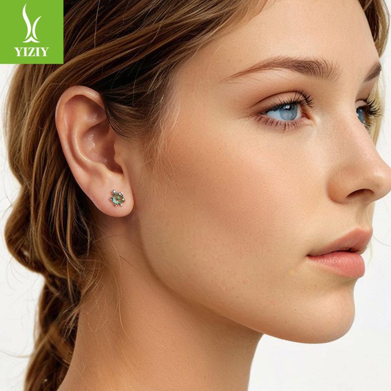 Personalized Exquisite Ocean Series Set Earrings 925 High-End Sterling Silver Cross-Border Summer Vacation