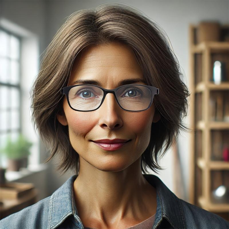 (+1.0 To +4.0) 2pcs Minimalist Black Frame Blue Light Reading Glasses- Unisex Lightweight Comfort Fit for Computer/Reading