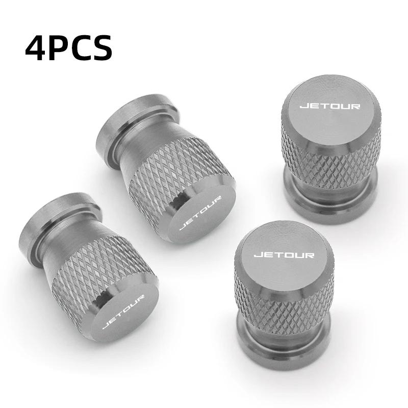 4 PCS Car Wheel Tire Valve Stem Cap Cover Aluminum, for Chery Jetour X70 X70SM X90 Plus X95 Dashing T2 T3c TRAVELER T-1
