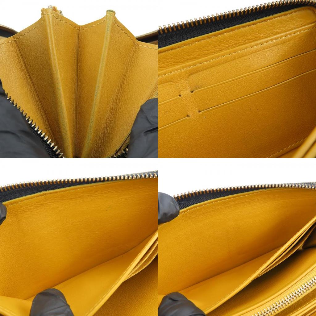 Used LOUIS VUITTON Purse Zippy wallet M95614 Zip Around Monogram denim Noir black Accessory