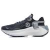 Li Ning Ranger Essential Abrasion Resistant Slip Resistant Lightweight Low Top Running Shoes Unisex Black Gray ARHR041-3