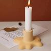 Long Candlestick Silicone Mold Aromatherapy Candlestick Plaster Mold Dripping Candlestick Epoxy Resin DIY Mold