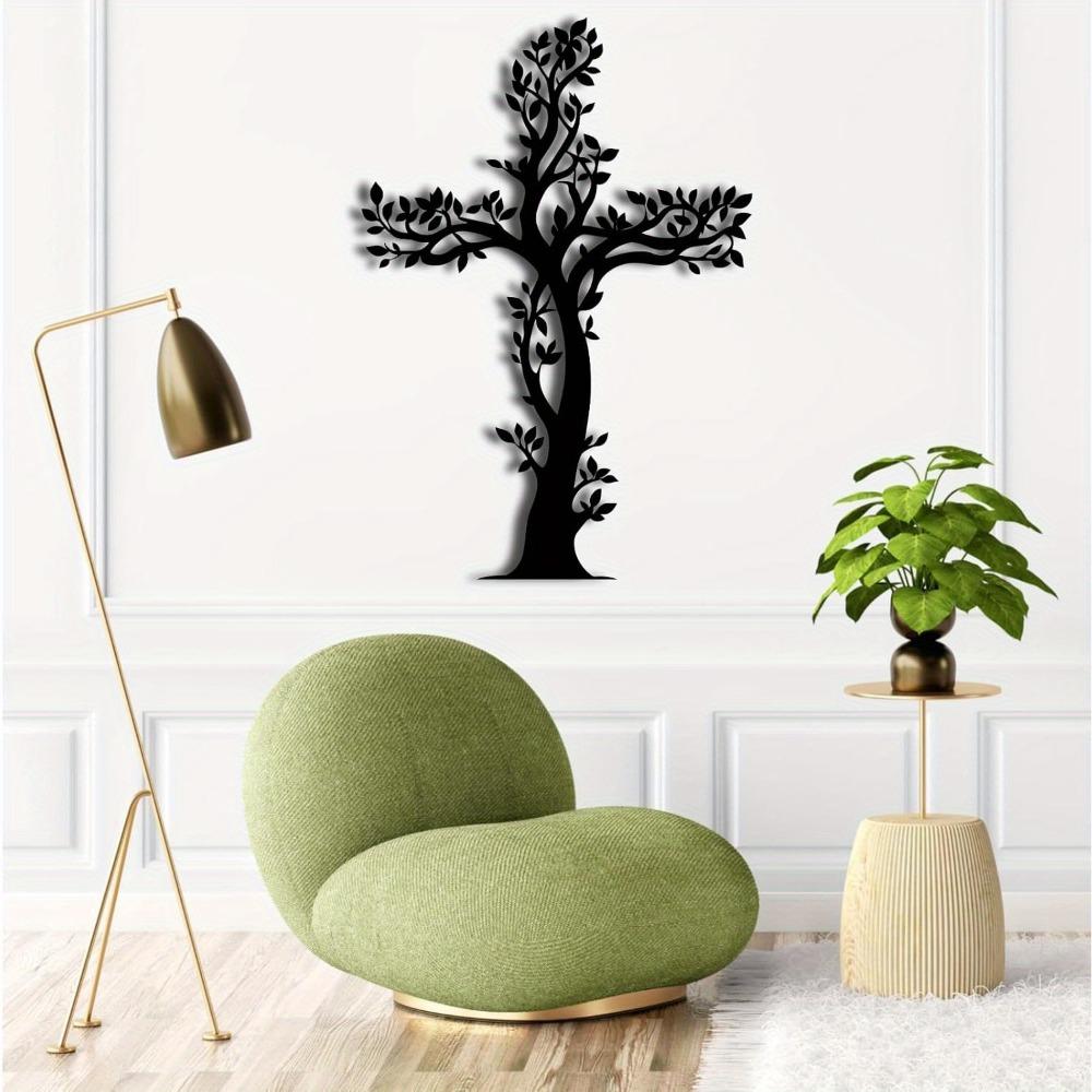 Metalowa Sztuka Ścienna Dekoracja Gałąź Rustykalny Dom