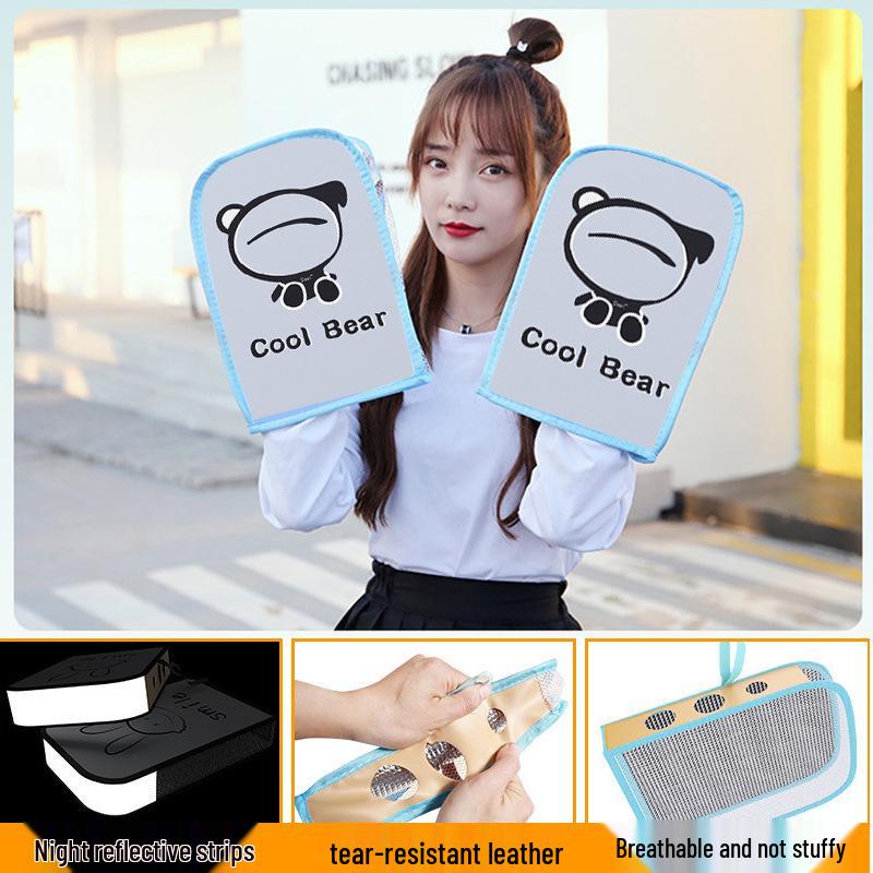 Electric Vehicle UV Protection Gloves: Waterproof, Windproof Handlebar Covers for Bikes and Motorcycles