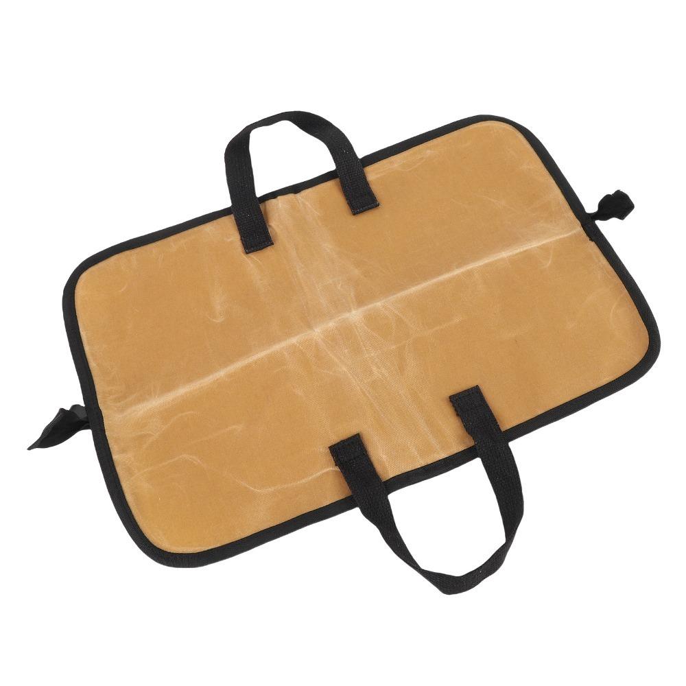 

Waterproof Chef Knife Bag Waxed Canvas Portable Knife Case Durable Knife Roll Bag for Chefs хаки