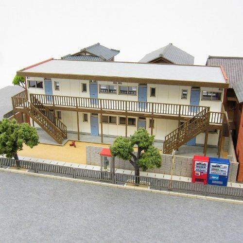 Sankei Série Diorama Nostálgico Apartamento C Papercraft 1/150 MP03-88