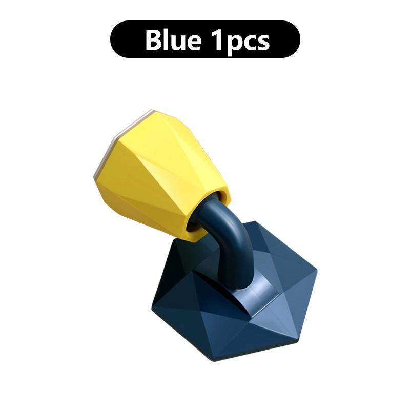 Mute Non-punch Silicone Door Stopper Touch Toilet Wall Absorption Door Plug Anti-bump Door Holder Gear Gate Resistance Door Stop