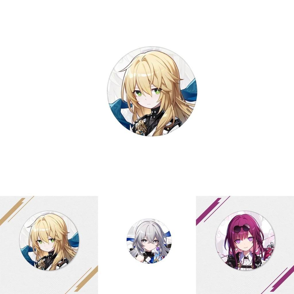 Honkai Star Rail Badge Collection Bailu, Bronya, March7th, Yanqing And More!