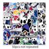 50-Piece Hollow Knight Waterproof Sticker Set for Luggage, Scooters, Computers, and Tablets