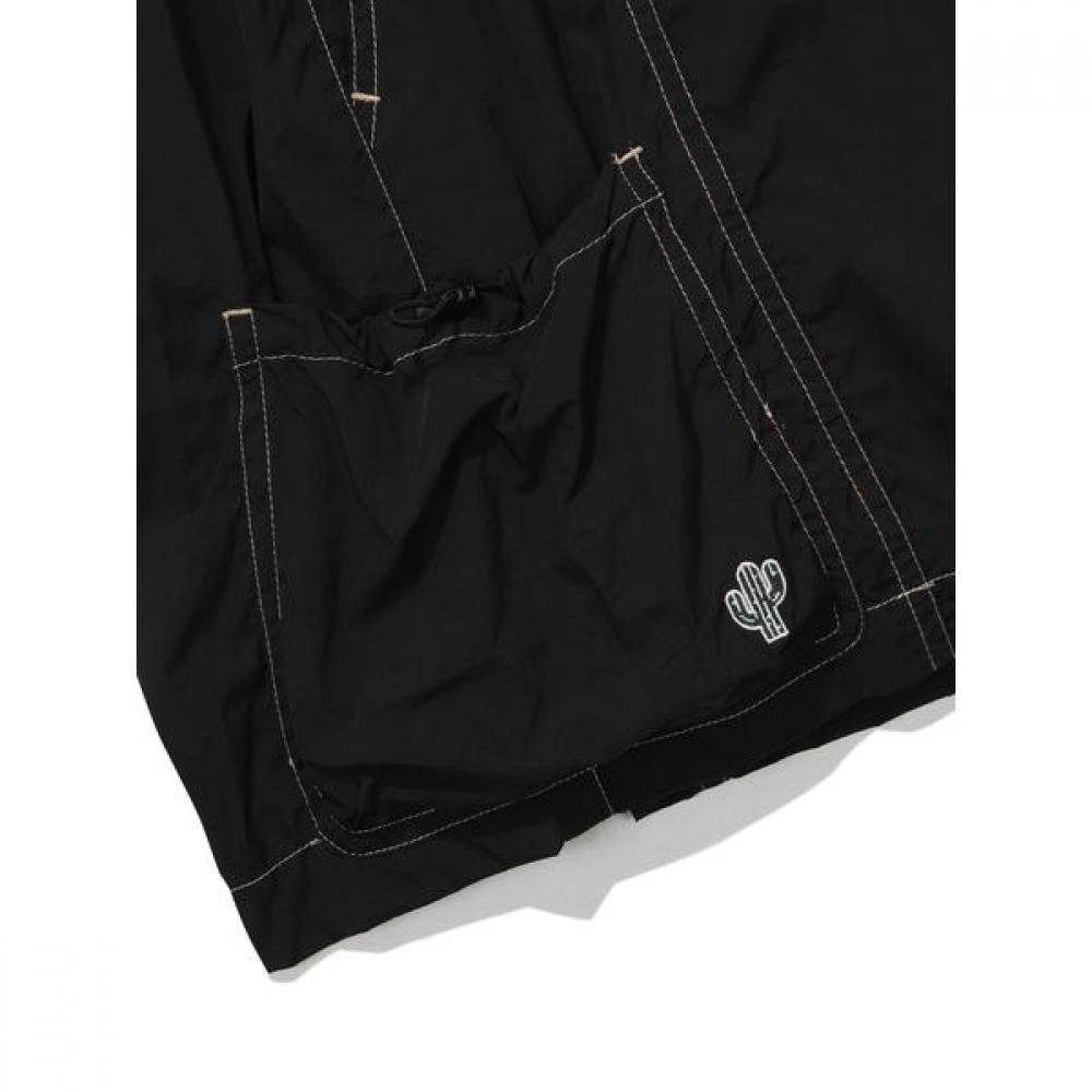 Bbc Earth 3d Pocket Half Pants  Black 