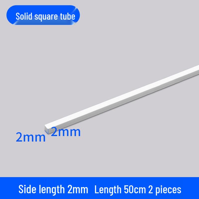 DIY Sand Table Model Kit: ABS Rods, Glue Sticks, Half-Round & Square Tubes