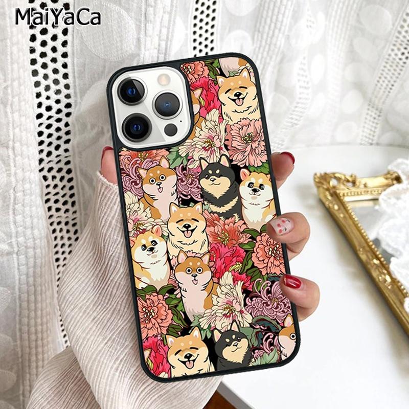 Shiba Inu Cute Cartoon Art Phone Case Cover For iPhone 17 Air 16 15 plus 11 12 13 14 pro max shell coque