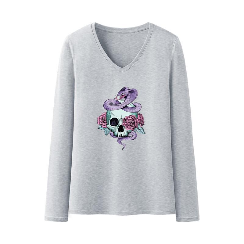 Patch-uri Pentru Haine Cranii de Șarpe Aplicat Termic Tricou Aplicat DIY Parches Ropa Autocolante Haine Vinil Termotransfer