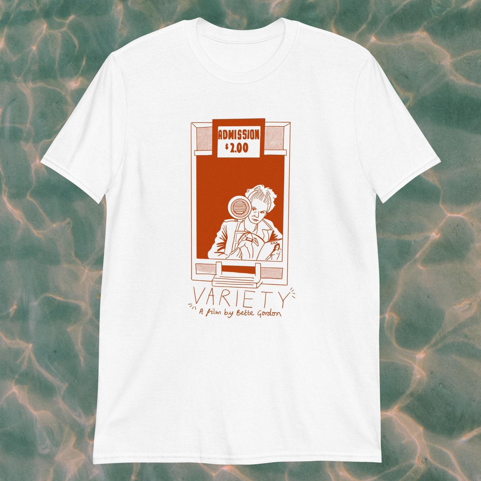 Variety Bette Gordon Feminist Film Nan Goldin Unisex T-Shirt XL