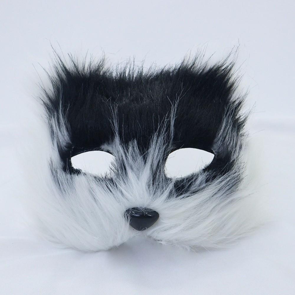 Realistic Half Face Mask Cartoon Masquerade Mask Kids Gift Eye Mask Christmas