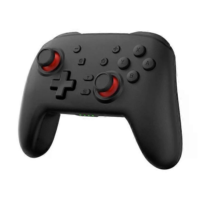 Wireless Bluetooth Gamepad-Somatosensory Vibration for Nintendo Switch/Switch PRO-Black S07 Black