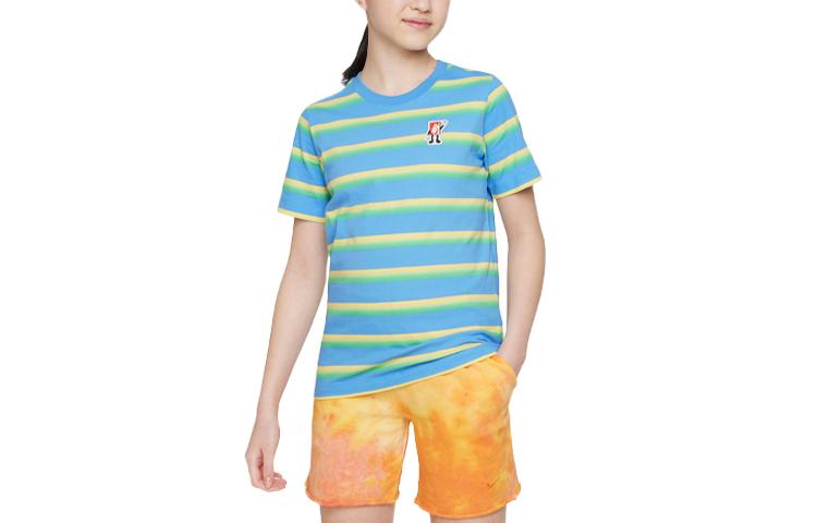 Nike T Shirt University Blue Kids' FD0843-412