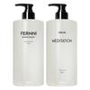 #1 Women's and Men's Hair Loss Shampoo, Perni Meditation + Good Treatment #1, White Night Shampoo, #1 Purchased Set, 1 Set