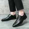 Gentleman Business Formal Leather Shoes Men Dress Shoes Classic High Quality Formal Office Oxford Shoes For Men Brogue