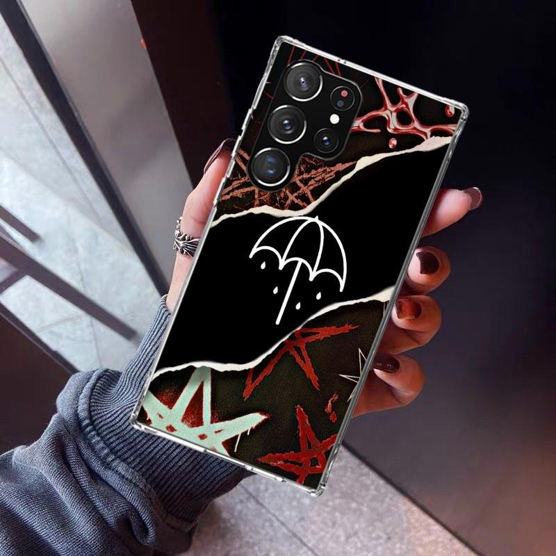 BMTH B-Brings Me The HorizonS Phone Case For Samsung Galaxy S26 S25 Edge S24 S23 Ultra S22 Plus S21 S20 FE Soft TPU Back Cover F