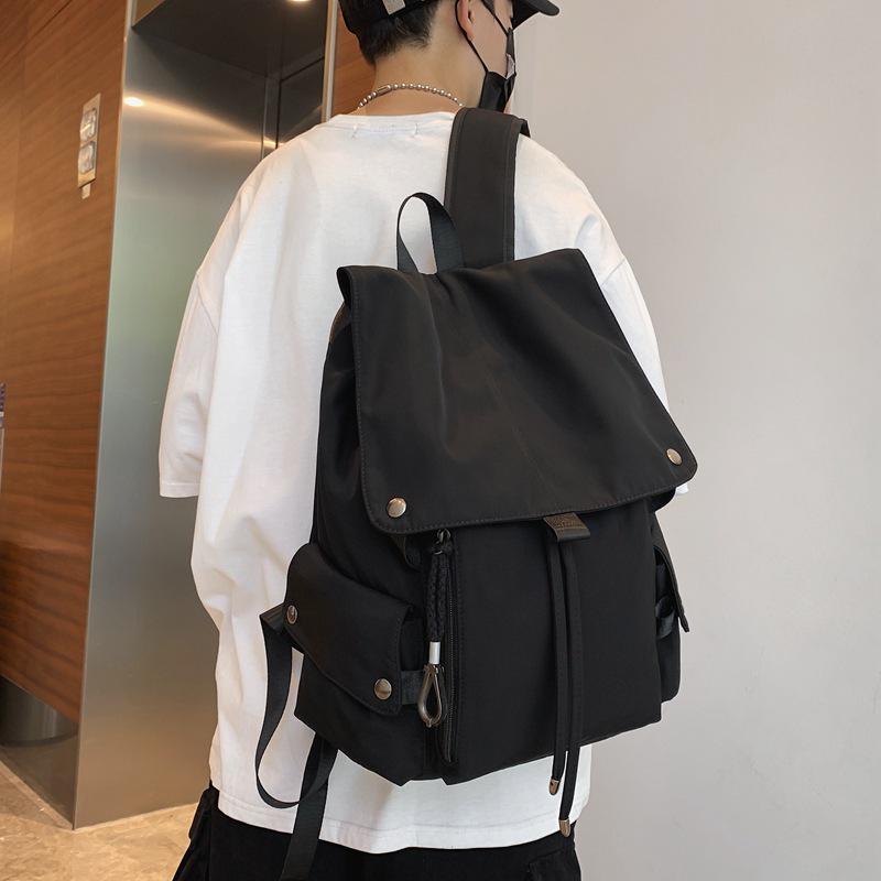 Large Capacity Cross-Border Student Backpack - Unisex Double Shoulder Bag in Korean Academy Style