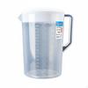Large Pitcher with Lid Food Grade PP Water Heat Resistant Clear Beverage Jug