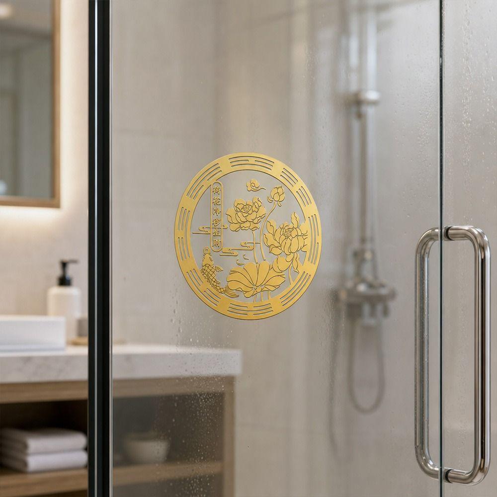 Lucky Carp Design Lily Lotus Decal Lotus Flower Design Metal Decal Hanging Decal  Home Decoration
