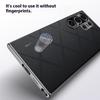 Stylový electroplate kryt na telefon pro Samsung Galaxy S24 Ultra S24 Plus Ochranný kryt Kožený Nárazuvzdorný Pokovený Zadní kryt