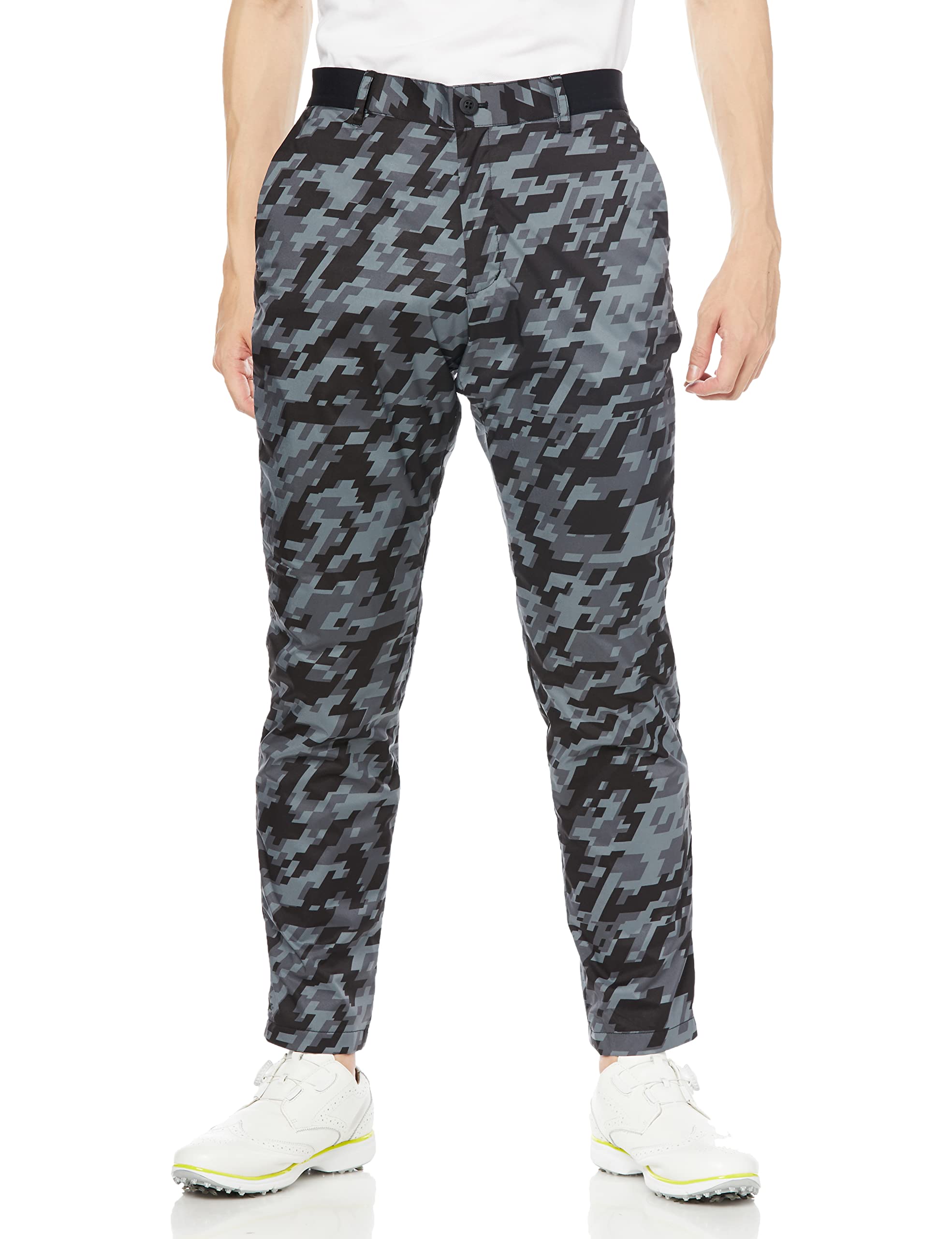 

Mizuno Breath Thermo Tech Lining Move Golf Size XL Pants, Moisture-Wicking, Heat-Generating, Stretch, Men s Wear, Black/Charcoal Gray, (E2MF2504)