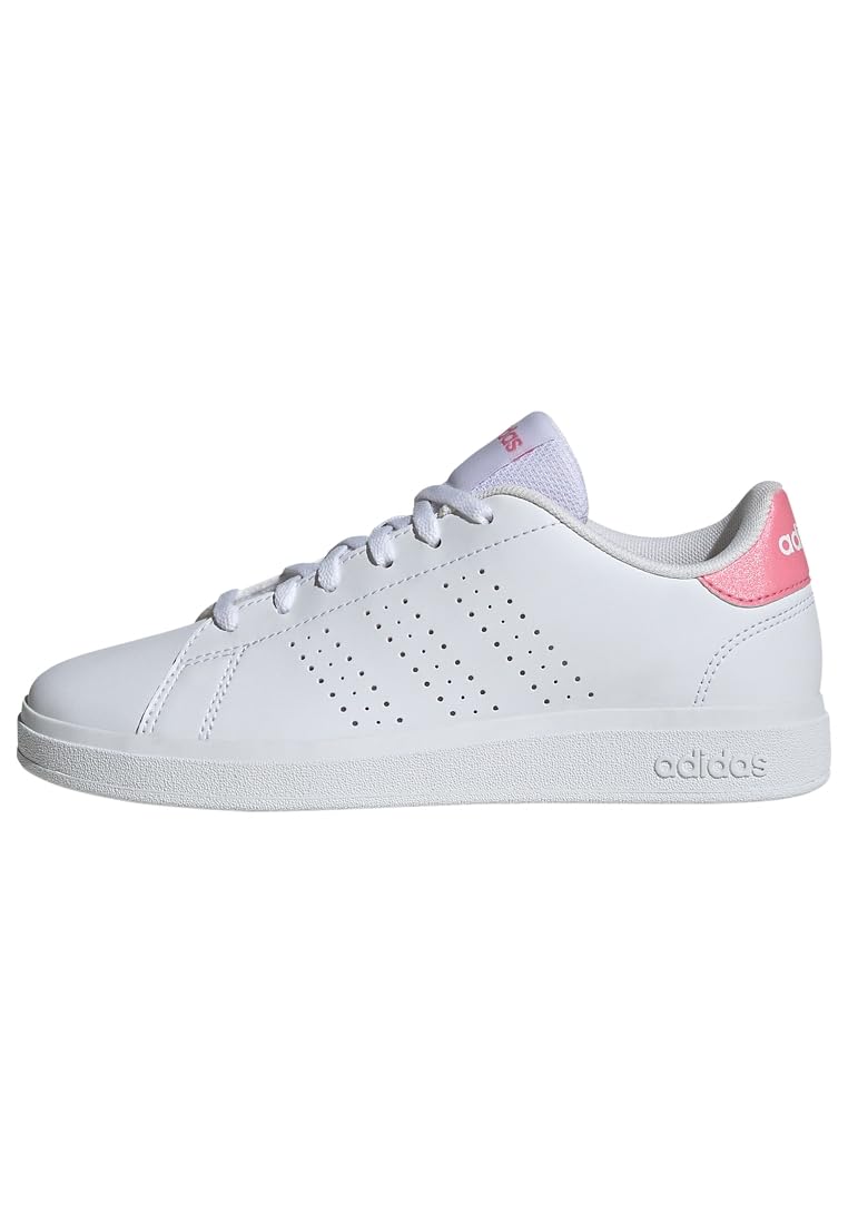 

Adidas Advancourt Base Sneakers for Boys and Sizes Footwear Black cm 2.0 Kids, Girls, 22-25.5cm, NLE02, White/Bliss Pink/Core (ID3886), 22.0